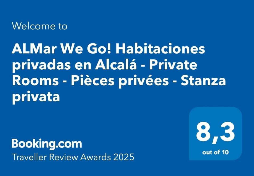 Almar We Go! Habitaciones Privadas En Alcala - Private Rooms - Pieces Privees - In Shared Apartment Exteriör bild